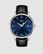 Relógio de homem Tissot T-Classic Tradition T0636101604700 em pele preto