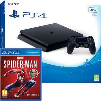 Consola Playstation 4 500 GB + Spiderman