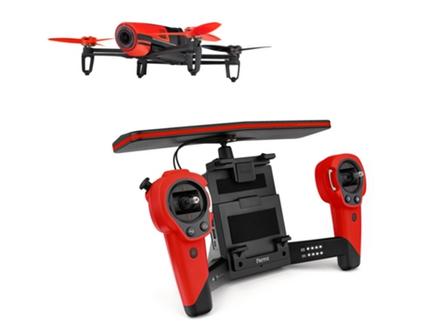 Parrot Bebop Drone com Skycontroller Vermelho