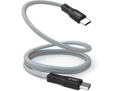 Cabo SBS Magnético USB-C (1 m – Preto e Cinzento)