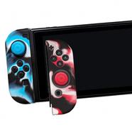 Kit Capa Silicone ARDISTEL Blackfire Nintendo Switch em Azul