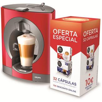 Máquina de Café NESCAFÉ DOLCE GUSTO Krups Oblo KP1105P6 + pack