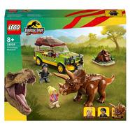 Set de brincar Pesquisa de Triceratops Coleção 30º Aniversário Jurassic Park LEGO Jurassic World