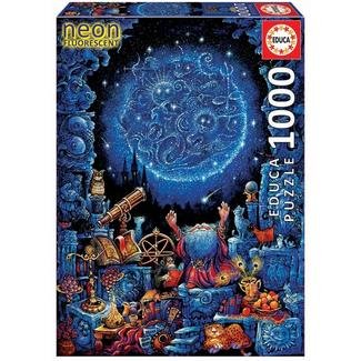 Puzzle O Astrólogo Neon 100 peças Educa