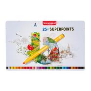 Estojo com 25 Marcadores Superpoint Bruynzeel Multicolor