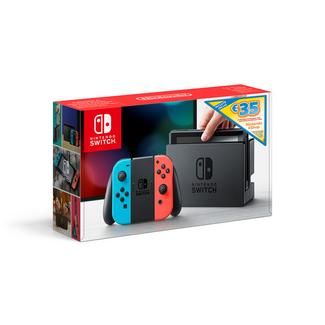 Consola Nintendo Switch Digital Bundle Neon/Azul