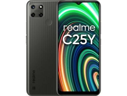 Smartphone REALME C25Y (6.5” – 4 GB – 64 GB – Cinzento)