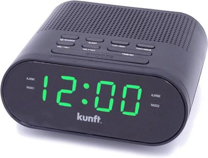 Rádio Despertador KUNFT KTCR3846 Preto