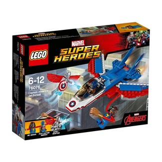 LEGO Marvel Super Heroes 76076 Captain America – Perseguição de Avião a Jato