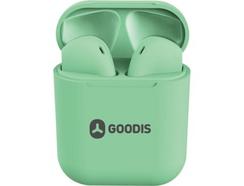 Auriculares Bluetooth True Wireless GOODIS (In Ear – Microfone – Verde)