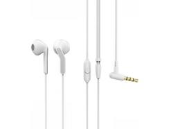 Auriculares com Fio MUVIT for change E56 3.5mm brancos