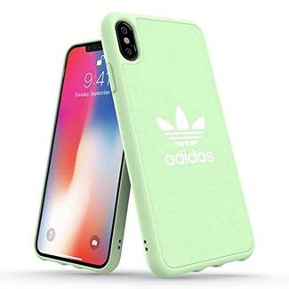 Capa iPhone XS Max ADIDAS Moulded Canvas Verde