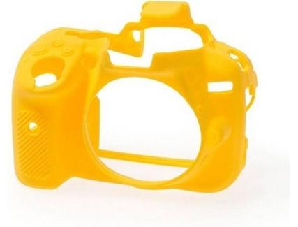 Capa de silicone EASYCOVER Nikon D5300 Amarelo