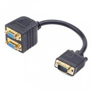Cabo Gembird Splitter VGA 20cm