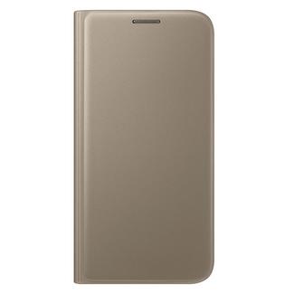 Flip Wallet Cover Samsung Galaxy S7 Dourado