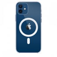 Capa Apple iPhone 12/12 Pro MagSafe Silicone – Transparente