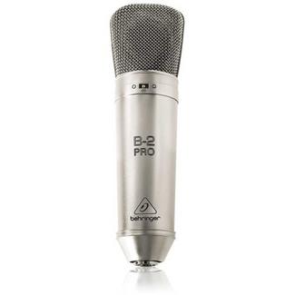 Microfone Condensador BEHRINGER B-2 PRO (Com Fio – Frequência: 20Hz-20kHz)