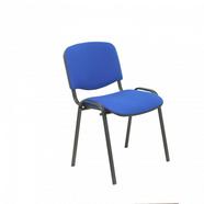 Pack de 4 Cadeiras de Visitante PIQUERAS Y CRESPO Alcaraz Azul (Tecido)