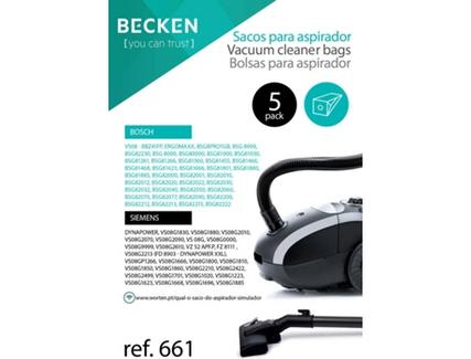 Sacos de Aspirador BECKEN REFª661