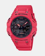 Smartwatch G-Shock New Bluetoogh Combi GA-B001-4AER de resina vermelho