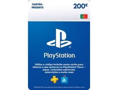 Cartão de Carregamento PlayStation Store 200 Euros (Formato Digital)