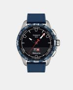 Tissot – Smartwatch TTCS T1214204705106 Eco-Drive Solar textil azul