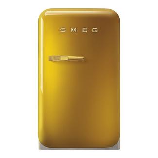 Frigorífico Mini Smeg FAB5RDGO3 Anni 50 Estático com abertura de porta à direita – Dourado