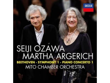 CD Martha Argerich/Mito Chamber Orchestra/Seiji Ozawa-Beethoven – Symphony 1 In C