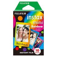 Fujifilm Carga ColorFilm Instax Mini Rainbow 10x Folhas