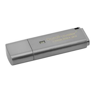 Kingston DataTraveler Locker+ G3 8GB USB 3.0 Cinza