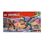 LEGO Ninjago 71796 - Dragão Elemental Contra o Mech da Imperatriz