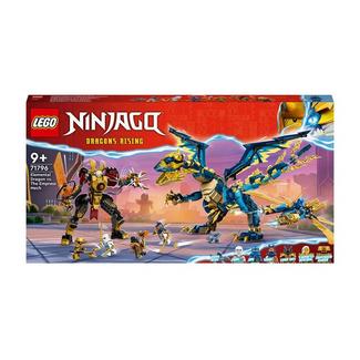 LEGO Ninjago 71796 - Dragão Elemental Contra o Mech da Imperatriz