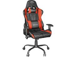 Cadeira Gaming TRUST GXT708 (Até 150 kg – Elevador a Gás Classe 4 – Preto e Vermelho)