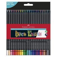 Caixa de 24 lápis de cor Black Edition