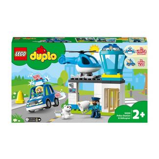 LEGO DUPLO Town Esquadra da Polícia e Helicóptero