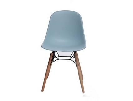 Cadeira Decorativa Alex Azul Gelo