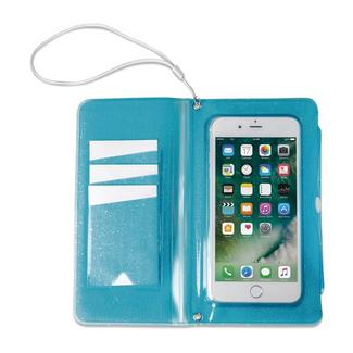 Capa Celly SplashWallet para Smartphones até 6 2 – Azul