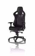 Cadeira noblechairs EPIC Real Leather Gaming Preto