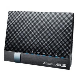 ASUS DSL-AC56U ADSL2+ Wi-Fi Ethernet LAN Dual-band Preto