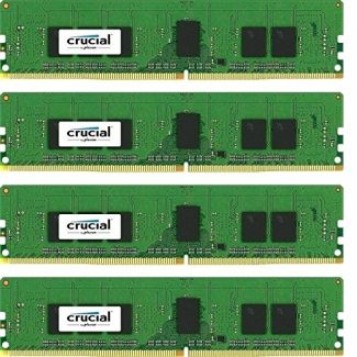 Crucial CT4K4G4RFS824A 16 GB (4 x 4 GB) DDR4 DIMM 2400 MHz