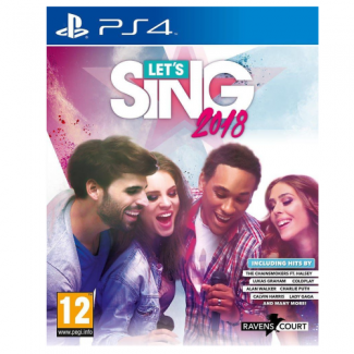 Let´s Sing 2018 + Microfone – PS4