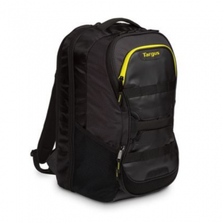 Targus Work + Play Fitness 15.6″ Laptop Backpack Black/Yellow
