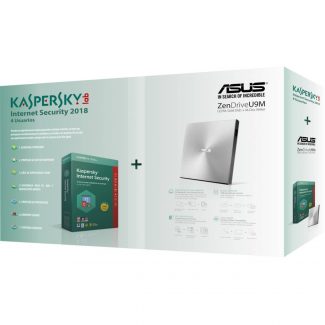Pack Asus Zen Drive U9M + Kaspersky Internet Security MD 4 User 1 Ano