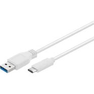 Cabo Sinox USB 3.0 C – USB A – Branco