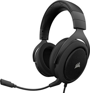 Corsair HS50 Stereo Gaming Headset – Black