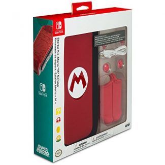 PDP Nintendo Switch Starter Kit – Mario “M” Edition – Nintendo Switch
