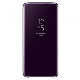 Samsung Clear View Case for Galaxy S9+ – Cinzenta Orquídea