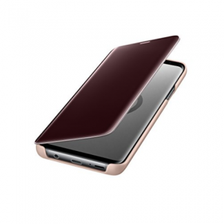 Samsung Clear View Case for Galaxy S9+ – Dourado