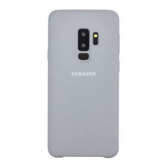 Capa Samsung Galaxy S9 Silicon Cover – Cinzento