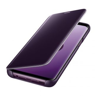 Capa Samsung Clear View para Galaxy S9 – Cinzenta Orquídea